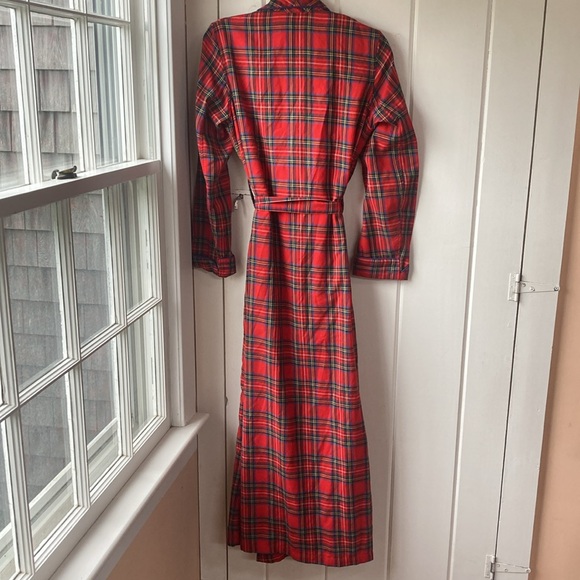 Brooks Brothers tartan plaid robe - Picture 6 of 6